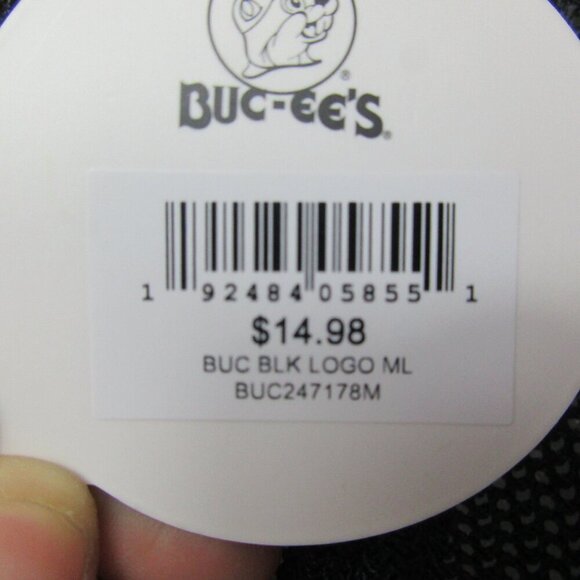 Buc-ee's Proflex Unisex Trucker Hat Black Embroidered Logo Mesh Back Size M/L - Picture 6 of 7